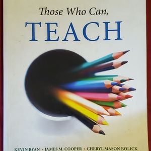 Those Who Can, Teach